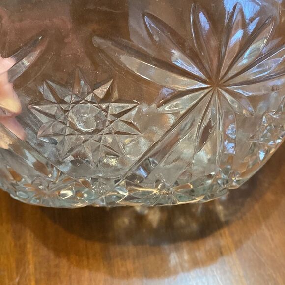 Anchor Hocking 3 pc Prescut Starburst Glass Entertaining set - Picture 3 of 7